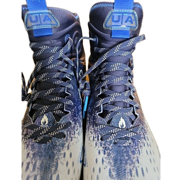NEW Under Armour Men\'s Spotlight Lux MC 2. Cleats Blue/White Sz 10.5 3026576-400 main image 5